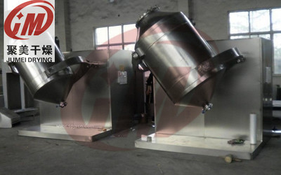 【顆粒狀粉體物料混合機(jī) 三維運(yùn)動(dòng)混合機(jī) 多向運(yùn)動(dòng)無(wú)死角混合混料機(jī)】?jī)r(jià)格,廠家,圖片,混合機(jī),常州市聚美干燥設(shè)備-